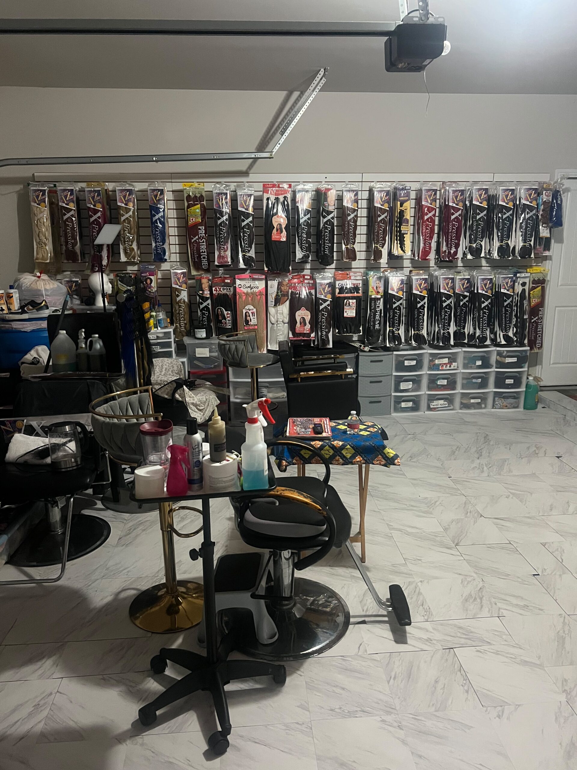 Inside The Glamorous studio